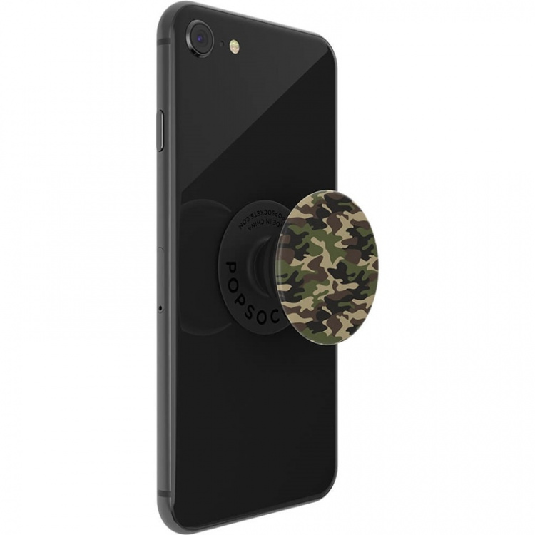 PopSockets Woodland Camo Irrotettava Grip Telinetoiminnolla