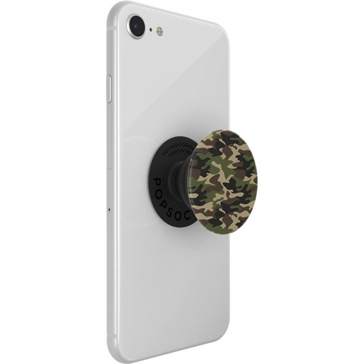 PopSockets Woodland Camo Irrotettava Grip Telinetoiminnolla