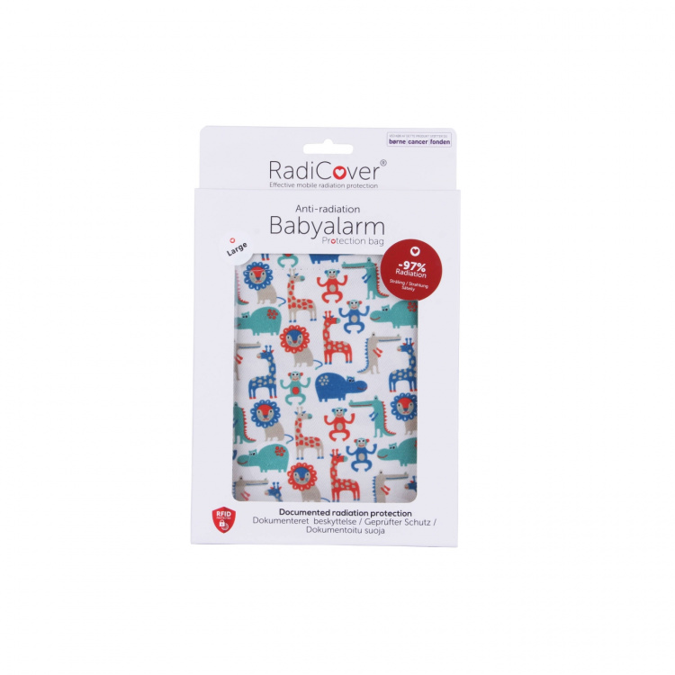 Radicover Säteilysuojapussi Itkuhälyttimelle Iso Babyprint Radicover Säteilysuojapussi Itkuhälyttimelle Iso Babyprint