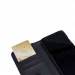 Radicover Säteilysuoja Lompakko PU iPhone 11 Flipcover Musta