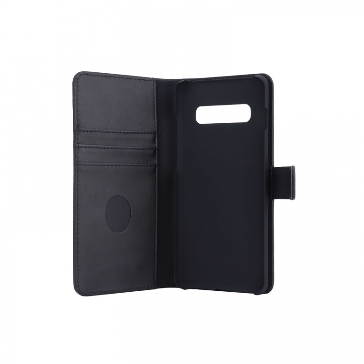 Radicover Säteilysuojattu Lompakko Nahka Samsung S10+ 2in1 Magneetti Musta Radicover Säteilysuojattu Lompakko Nahka Samsung S10+ 2in1 Magneetti Musta
