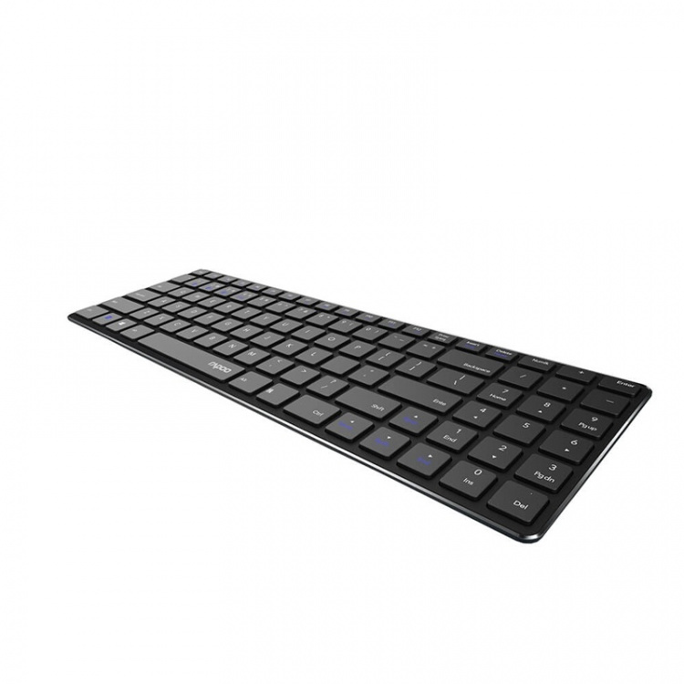 Rapoo Keyboard E9100M Wireless Multi-Mode Black Rapoo Keyboard E9100M Wireless Multi-Mode Black