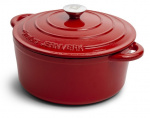 Orrefors Jernverk Gjutjärnsgryta, 5 liter, Röd Orrefors Jernverk Gjutjärnsgryta, 5 liter, Röd
