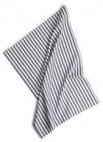 Kosta Linnewäfveri, Återvunnen kökshandduk (40x60cm), Randig, Marin