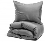 Nottingham Bäddset 210x150, Satin, Ljusgrå Nottingham Bäddset 210x150, Satin, Ljusgrå