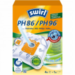 Swirl Pölynimuripussit PH86/PH96 4P (HUOM 3kpl DFP) Swirl Pölynimuripussit PH86/PH96 4P (HUOM 3kpl DFP)