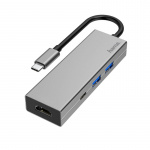Hama Adapteri USB-C Multi 4x Porttia HDMI Hama Adapteri USB-C Multi 4x Porttia HDMI