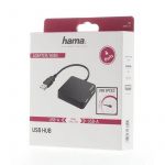 Hama Hub USB-A 2.0 4x Porttia 480 Mbit/s Hama Hub USB-A 2.0 4x Porttia 480 Mbit/s