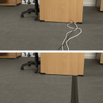 D-LINE Lattia Kaapelikanava PVC Pro Musta 1.8m