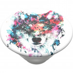 PopSockets Wolf Irrotettava Grip Telinetoiminnolla