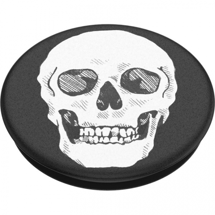 POPSOCKETS Shaky Bones White Irrotettava Grip Telinetoiminnolla