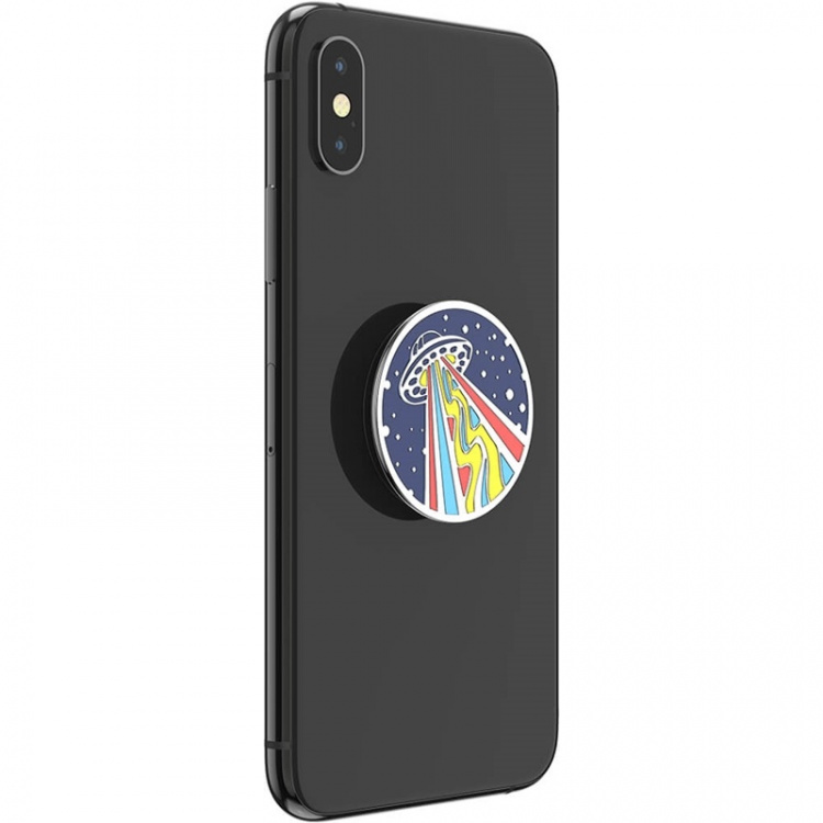 PopSockets Enamel Outta This World Navy Irrotettava Grip Telinetoiminnolla Premium