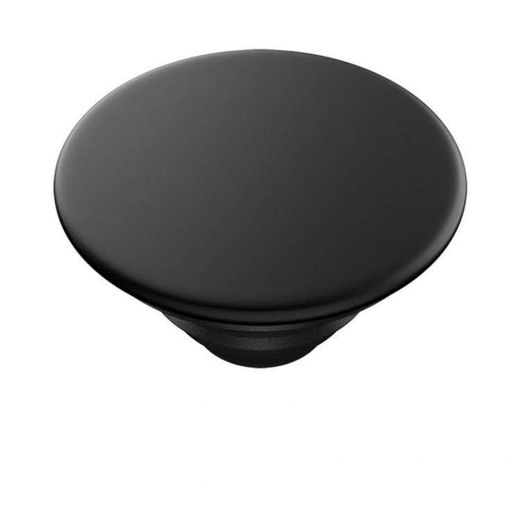 PopSockets Aluminum Black Irrotettava Grip Telinetoiminnolla Premium