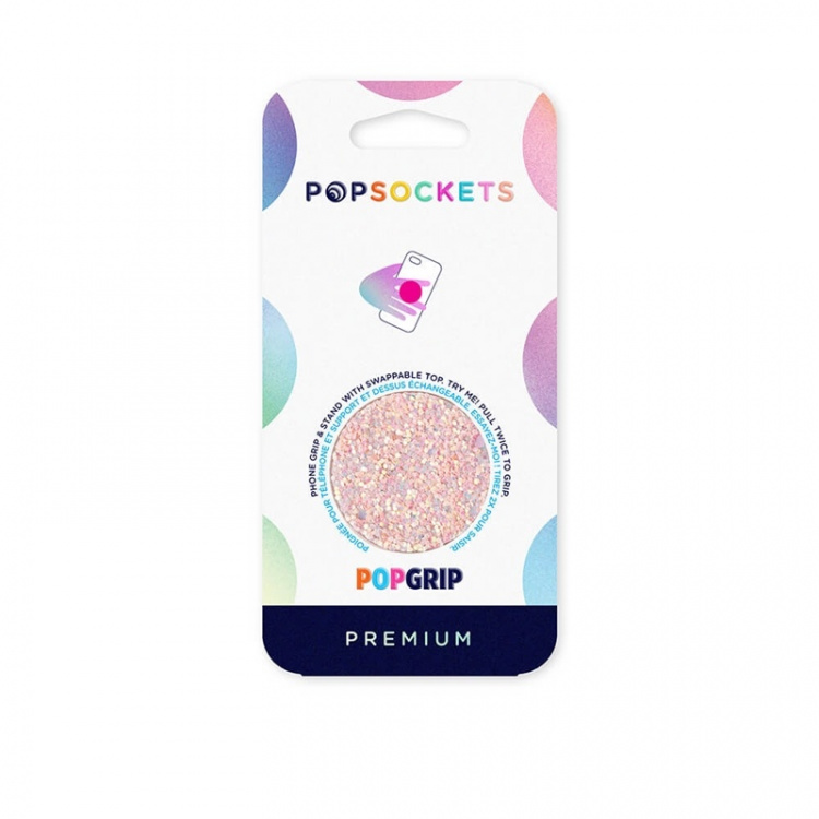 PopSockets Sparkle Rose Irrotettava Grip Telinetoiminnolla Premium