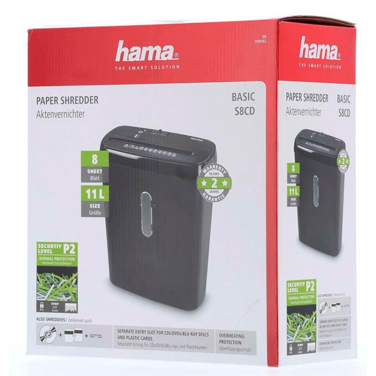 Hama Paperisilppuri Basic S8CD