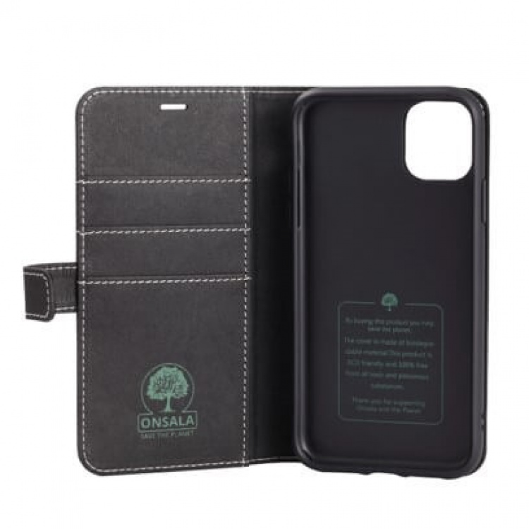 Onsala ECO Mobilfodral Svart iPhone 12 Pro Max