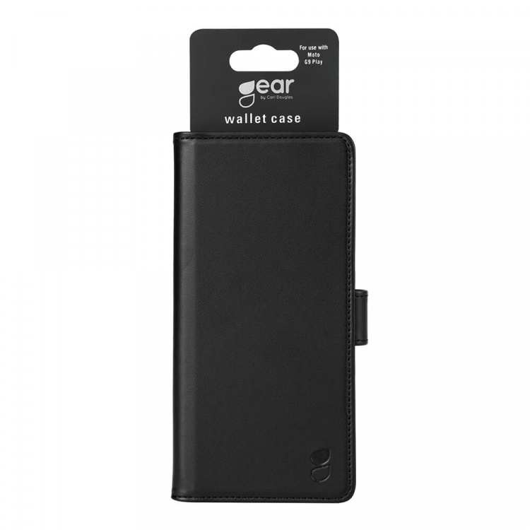 Gear Lompakko Motorola G9 Play Musta