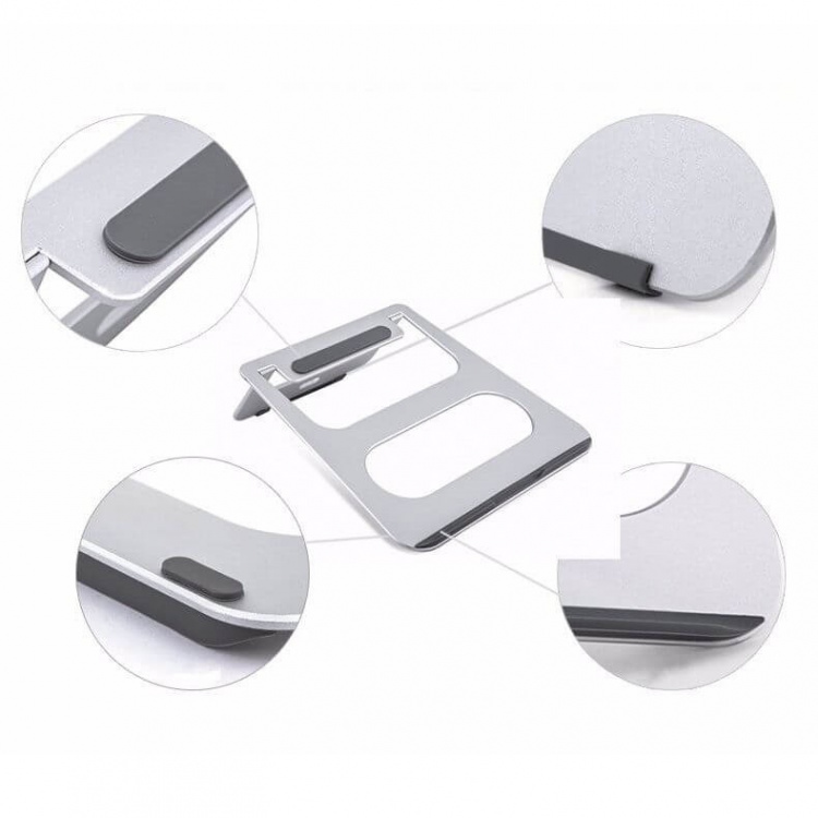 Desire2 Kannettava Läppäriteline Silver Desire2 Kannettava Läppäriteline Silver