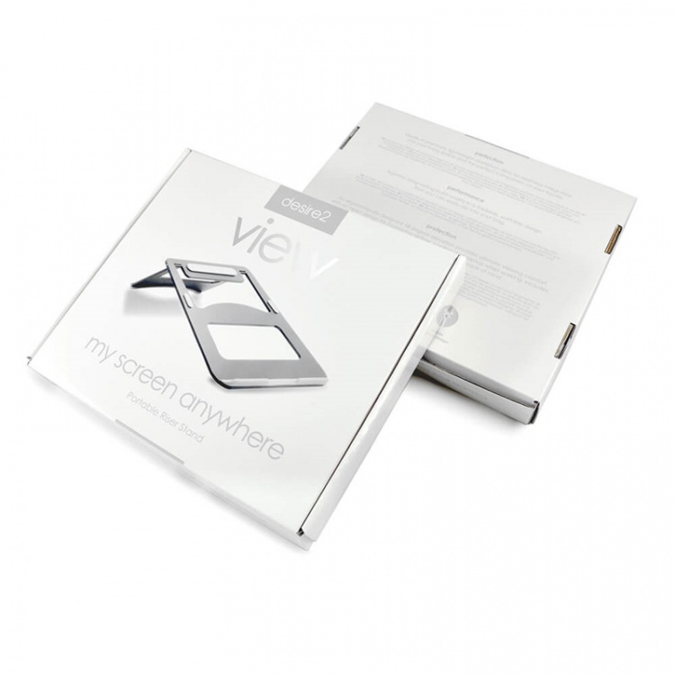 Desire2 Kannettava Läppäriteline Silver Desire2 Kannettava Läppäriteline Silver