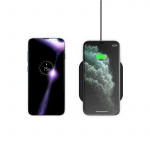 Zens Essential Single Laddare QI 10W Svart 5mm Slim (Apple + Samsung QC)
