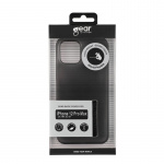 Gear Suojakuori Ultraslim Musta - iPhone 12 Pro Max