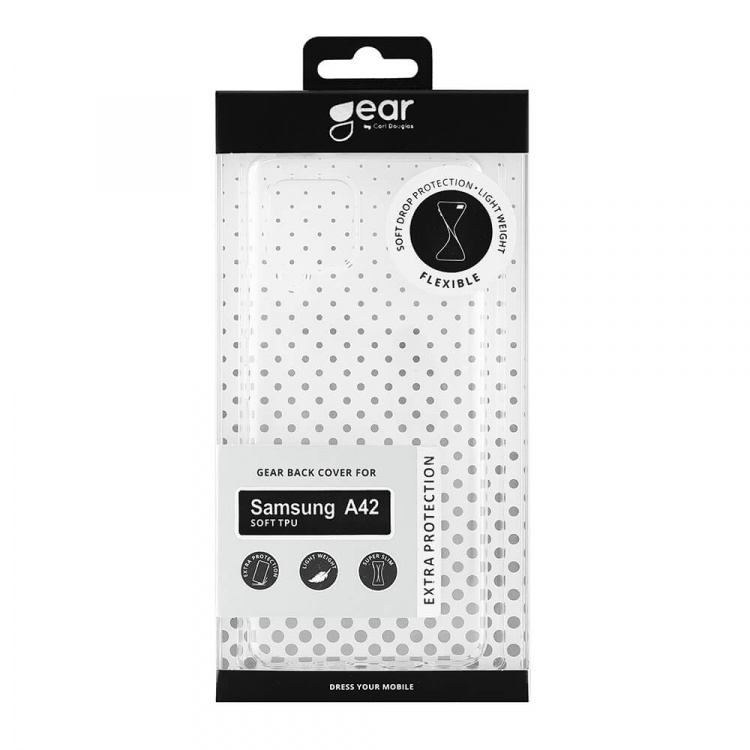 Gear Suojakuori TPU Läpinäkyvä - Samsung A42