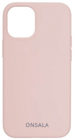 Onsala Suojakuori Silikooni Sand Pink - iPhone 12 Mini Onsala Suojakuori Silikooni Sand Pink - iPhone 12 Mini