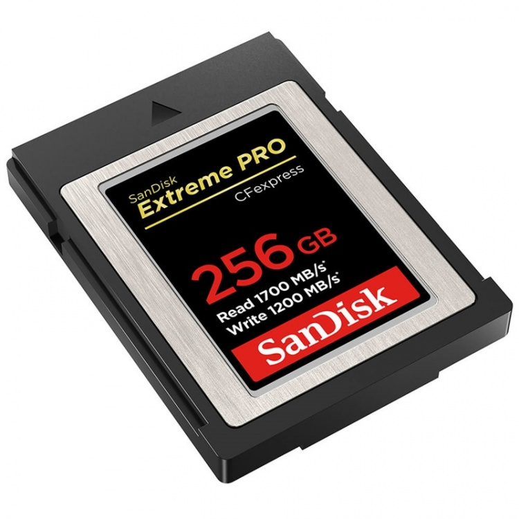SanDisk Cfexpress Extreme PRO 256GB 1700MB/s 1200MB/s