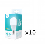LED-lamppu E27, 6W, 230V, 4500K 10-pack, valkoinen neutraali LED-lamppu E27, 6W, 230V, 4500K 10-pack, valkoinen neutraali