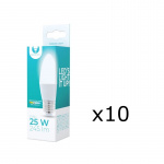 LED-lamppu E27, 3W, 230V, 4500K 10-pack, valkoinen neutraali LED-lamppu E27, 3W, 230V, 4500K 10-pack, valkoinen neutraali