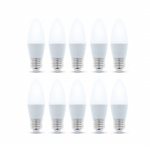 LED-lamppu E27, 3W, 230V, 4500K 10-pack, valkoinen neutraali LED-lamppu E27, 3W, 230V, 4500K 10-pack, valkoinen neutraali