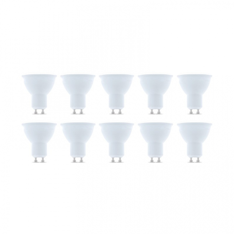 LED-lamppu GU10 3W 230V 3000K, 10-pack, Lämmin valkoinen LED-lamppu GU10 3W 230V 3000K, 10-pack, Lämmin valkoinen