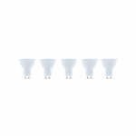 LED-lamppu GU10, 3W, 230V, 6000K, 5-pack, viileän valkoinen