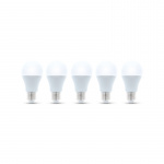 LED-lamppu E27, A60, 10W, 230V, 3000K 5-pack, Lämmin valkoinen