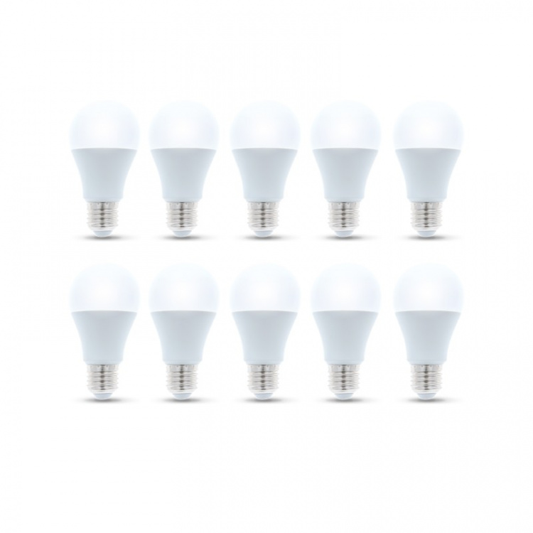 LED-lamppu E27, A60, 10W, 230V, 3000K 10-pack, Lämmin valkoinen LED-lamppu E27, A60, 10W, 230V, 3000K 10-pack, Lämmin valkoinen