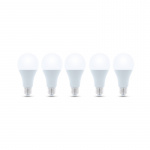 LED-lamppu E27, A65, 15W, 230V, 3000K 5-pack, Lämmin valkoinen LED-lamppu E27, A65, 15W, 230V, 3000K 5-pack, Lämmin valkoinen