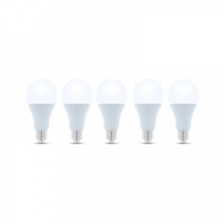 LED-lamppu E27, A65, 15W, 230V, 3000K 5-pack, Lämmin valkoinen LED-lamppu E27, A65, 15W, 230V, 3000K 5-pack, Lämmin valkoinen