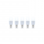 LED-lamppu E27, C37, 10W, 230V, 3000K, keraaminen 5-pack, lämmin valkoinen LED-lamppu E27, C37, 10W, 230V, 3000K, keraaminen 5-pack, lämmin valkoinen