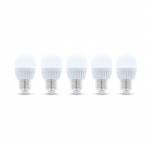 LED-lamppu E27, G45, 10W, 230V, 4500K, keraaminen 5-pack, valkoinen neutraali LED-lamppu E27, G45, 10W, 230V, 4500K, keraaminen 5-pack, valkoinen neutraali