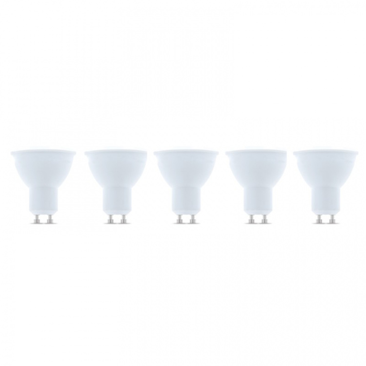 LED-lamppu GU10, 1W, 230V, 4500K, 5-pack, valkoinen neutraali
