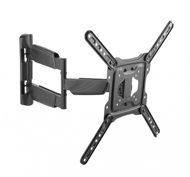 DELTACO OFFICE näytön seinäteline, koristeellinen malli, 35kg, musta DELTACO OFFICE näytön seinäteline, koristeellinen malli, 35kg, musta