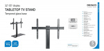 DELTACO näytön pöytäteline, 32 DELTACO näytön pöytäteline, 32