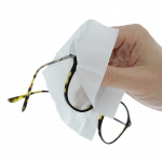 DELTACO Office puhelimen puhdistusliina, 140x120mm, 52kpl, valkoinen