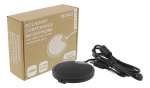 DELTACO Office levymikrofoni kokoustiloja varten, USB-A, 3,5mm, musta