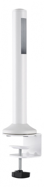 DELTACO OFFICE kiskon asennusvarsi, 2kpl, valkoinen DELTACO OFFICE kiskon asennusvarsi, 2kpl, valkoinen