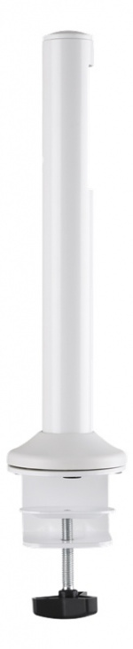 DELTACO OFFICE kiskon asennusvarsi, 2kpl, valkoinen DELTACO OFFICE kiskon asennusvarsi, 2kpl, valkoinen