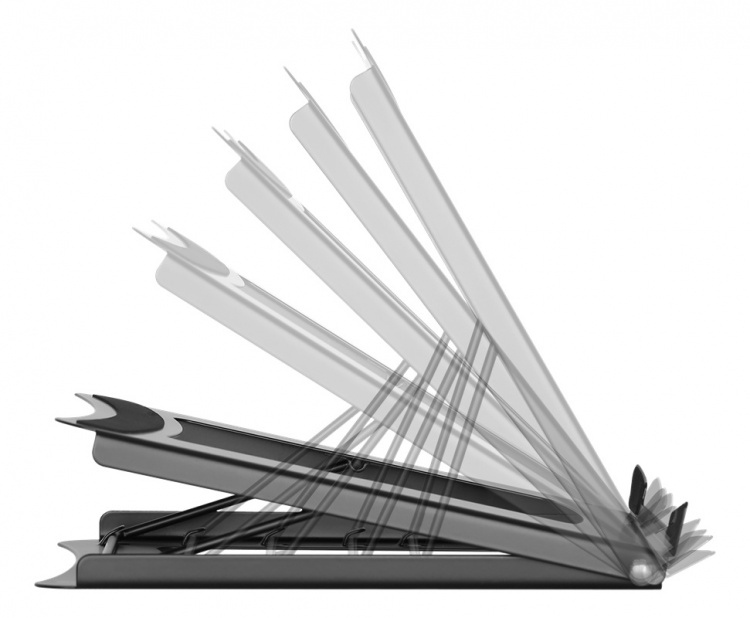 DELTACO OFFICE jalusta tabletille tai kannett. tietok., 5 korkeutta DELTACO OFFICE jalusta tabletille tai kannett. tietok., 5 korkeutta