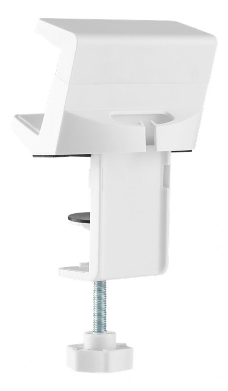 DELTACO OFFICE jatkojohdon pöytäpidike, valkoinen DELTACO OFFICE jatkojohdon pöytäpidike, valkoinen