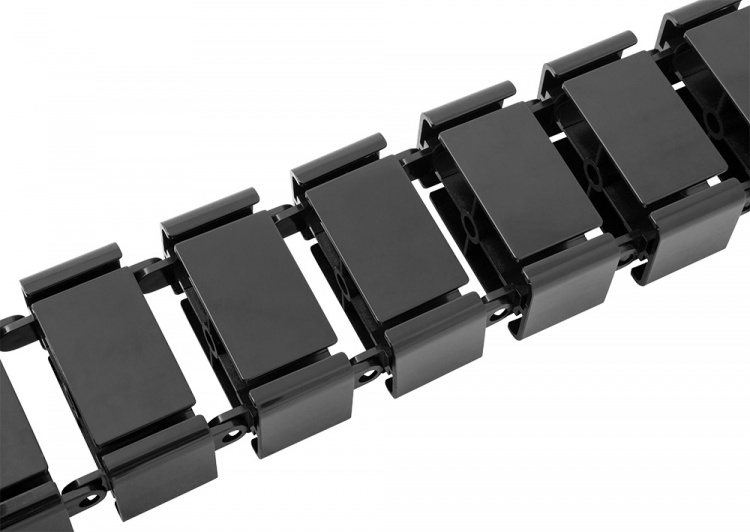 DELTACO OFFICE kaapelinkeräin, 4 kourua, jalustassa paino, musta DELTACO OFFICE kaapelinkeräin, 4 kourua, jalustassa paino, musta