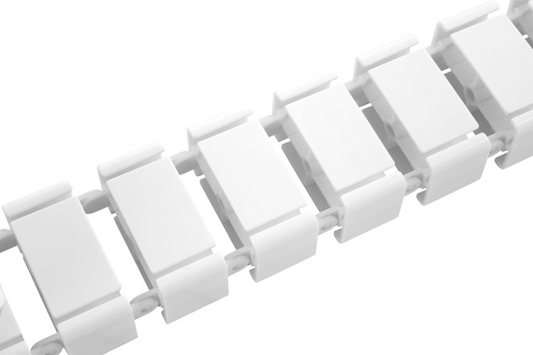 DELTACO OFFICE kaapelinkeräin, 4 kourua, jalustassa paino, valkoinen DELTACO OFFICE kaapelinkeräin, 4 kourua, jalustassa paino, valkoinen